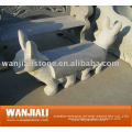 animal carving stone desk